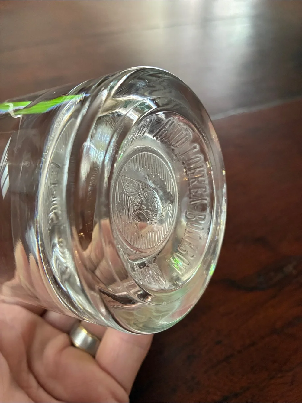 Beautiful Vintage Wild Turkey Bourbon Rocks Glasses x2